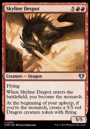(254) Magic The Gathering Commander Masters Single: Skyline Despot Holo Uncommon