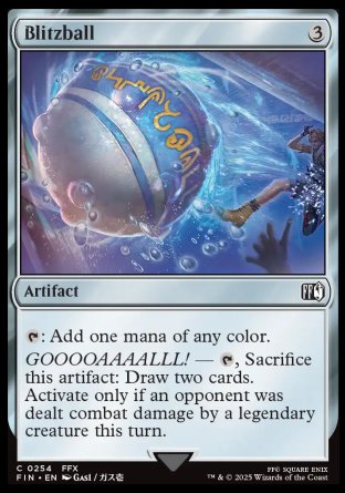 (254) Magic The Gathering Magic: The Gathering - FINAL FANTASY Single: Blitzball Holo Common