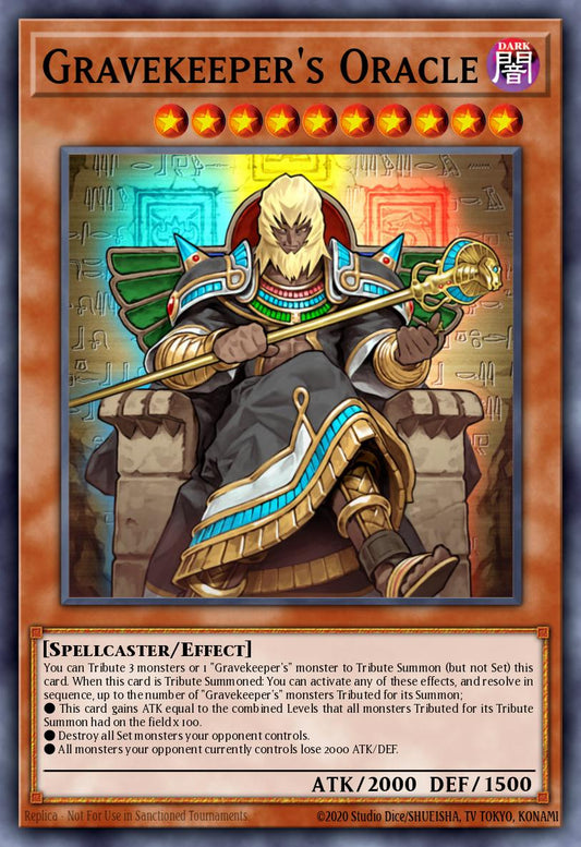 (215) YuGiOh TCG MP14: 2014 Mega-Tins Mega-Pack Single: Gravekeeper's Oracle  Ultra Rare