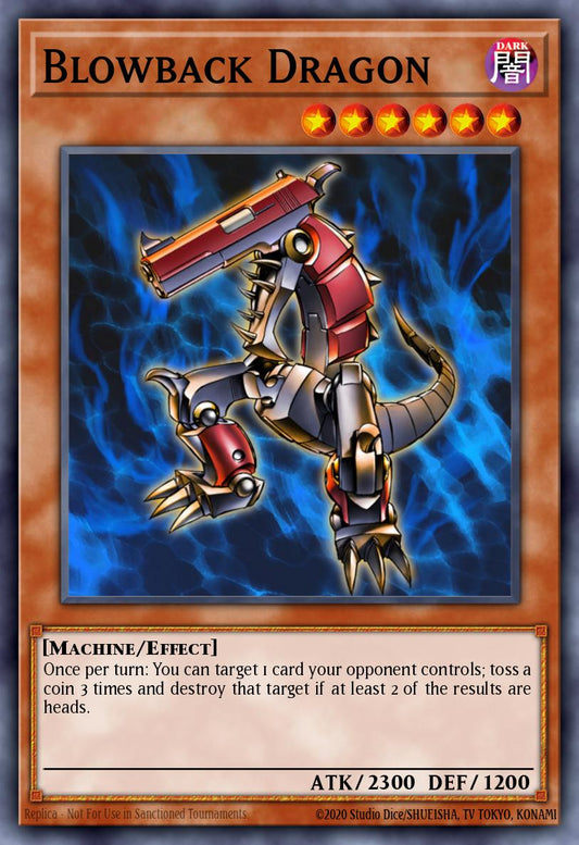 (138) YuGiOh TCG RA03: Quarter Century Bonanza Single: Blowback Dragon (V.2 - Quarter Century Secret Rare)  Quarter Century Secret Rare