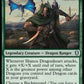 (255) Magic The Gathering Commander Legends: Battle for Baldur's Gate Single: Skanos Dragonheart Holo Uncommon