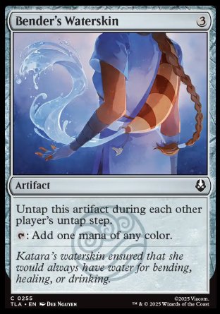 (255) Magic The Gathering Magic: The Gathering | Avatar: The Last Airbender Single: Bender's Waterskin  Common