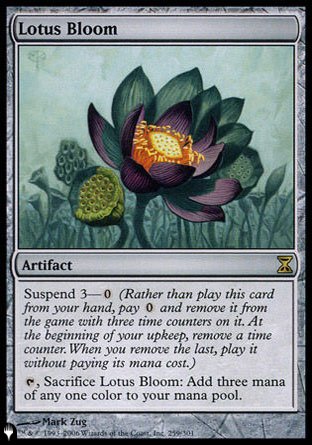 (259) Magic The Gathering The List Single: Lotus Bloom  Rare