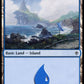 (255/269) Magic The Gathering Throne of Eldraine Single: Island (V.2)  Land