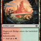(256) Magic The Gathering Modern Horizons 2 Single: Slagwoods Bridge Holo Common