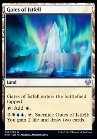 (256/285) Magic The Gathering Kaldheim Single: Gates of Istfell Holo Uncommon
