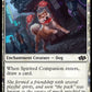 (256) Magic The Gathering Foundations Jumpstart Single: Spirited Companion  Common