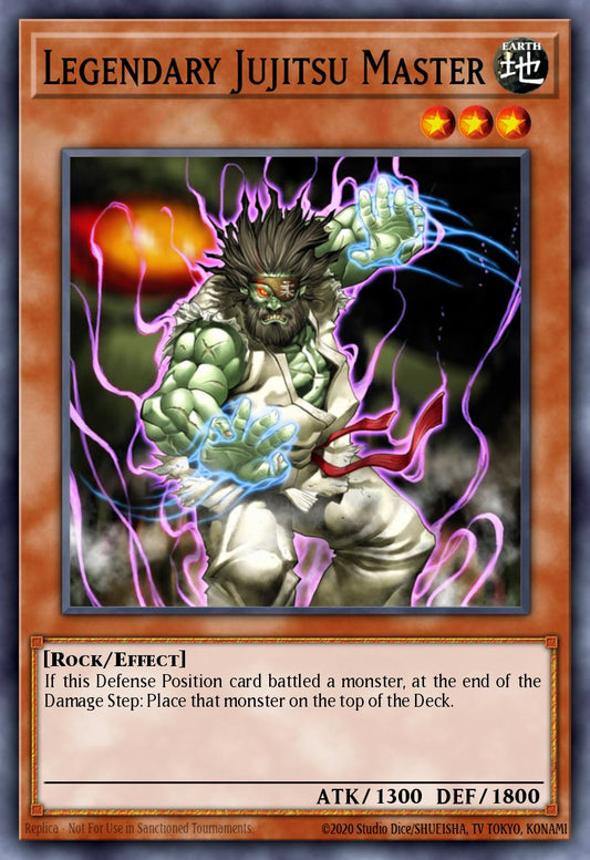 (011) YuGiOh TCG BPW2: Battle Pack 2: War of the Giants - Round 2 Single: Legendary Jujitsu Master  Super Rare