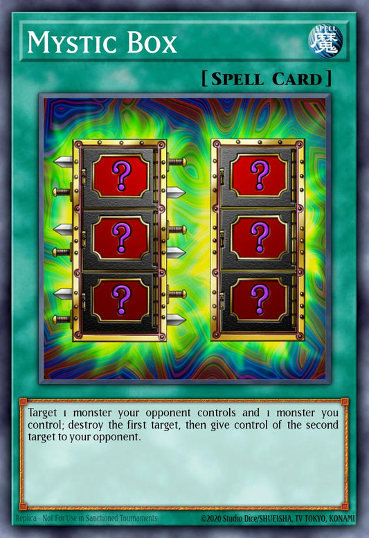 (073) YuGiOh TCG BPW2: Battle Pack 2: War of the Giants - Round 2 Single: Mystic Box  Super Rare