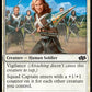 (257) Magic The Gathering Foundations Jumpstart Single: Squad Captain  Common