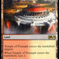 (257/280) Magic The Gathering Core 2020 Single: Temple of Triumph  Rare