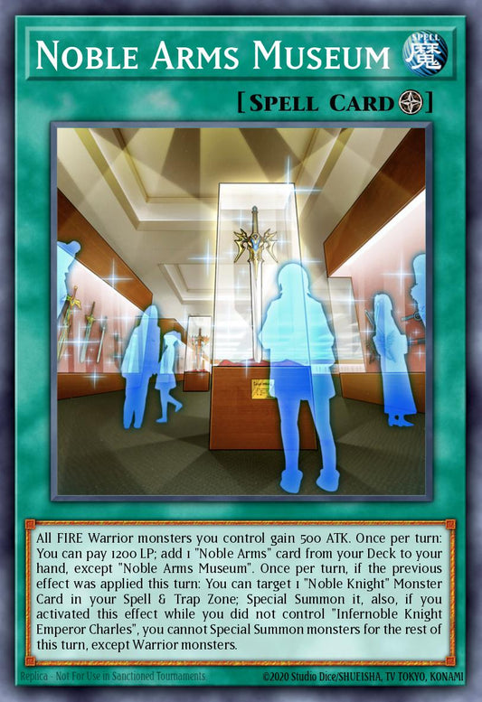 (102) YuGiOh TCG MP24: 25th Anniversary Tin: Dueling Mirrors Single: Noble Arms Museum  Secret Rare