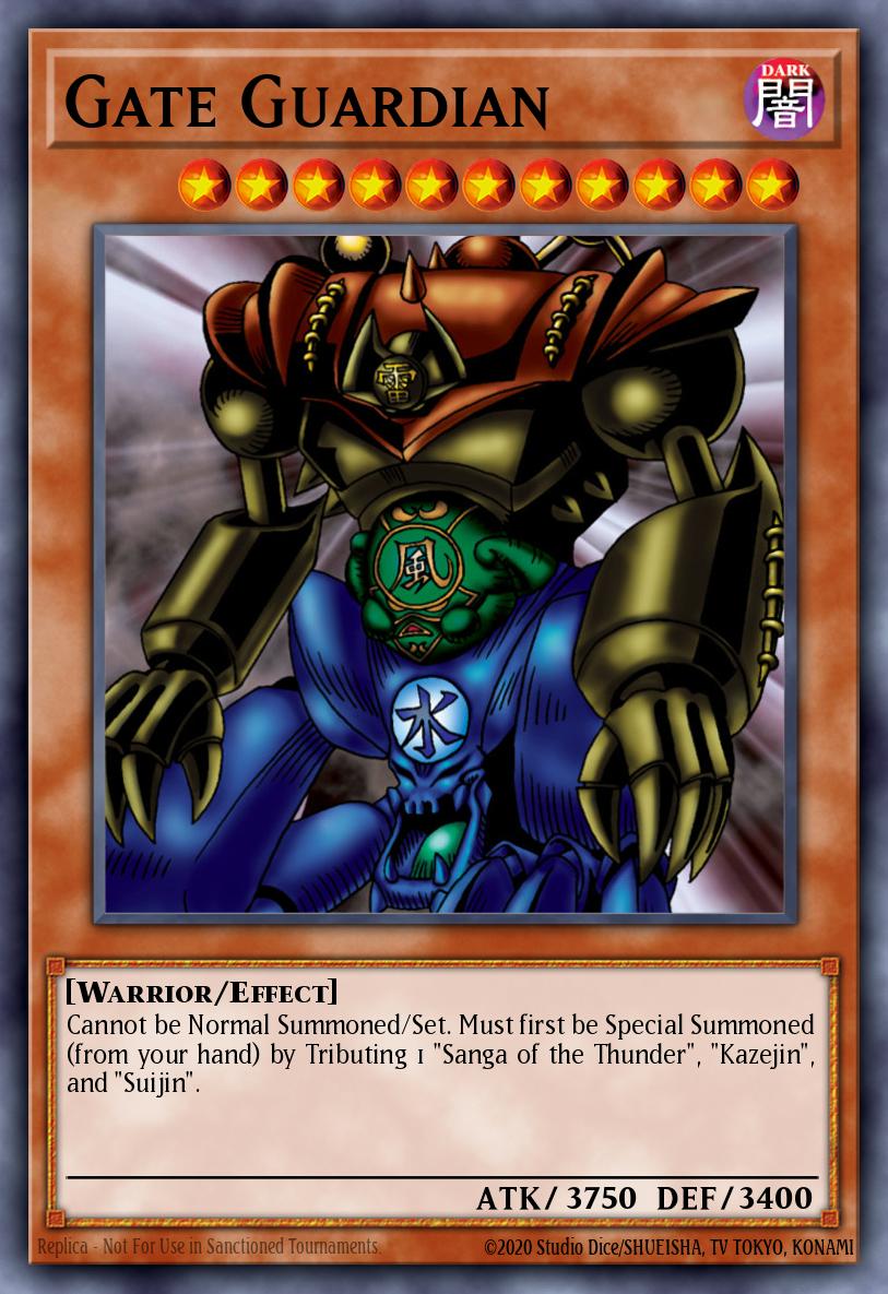 (000) YuGiOh TCG MRD: Metal Raiders Single: Gate Guardian (V.2 - Secret Rare)  Secret Rare