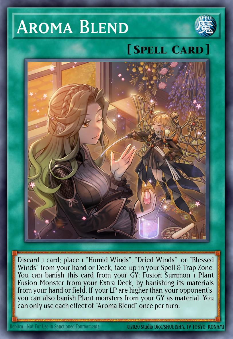 (068) YuGiOh TCG PHNI: Phantom Nightmare Single: Aroma Blend  Common
