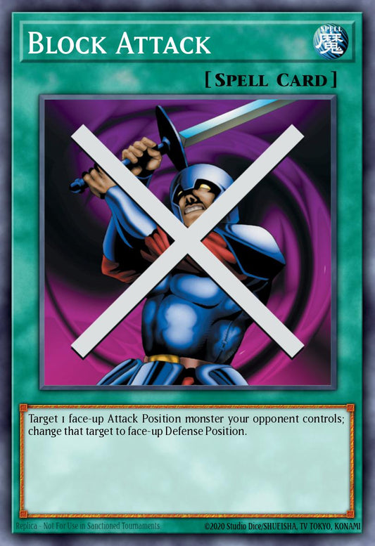 (078) YuGiOh TCG DB2: Dark Beginning 2 Single: Block Attack  Common