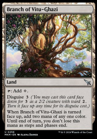(258) Magic The Gathering Murders at Karlov Manor Single: Branch of Vitu-Ghazi Holo Uncommon