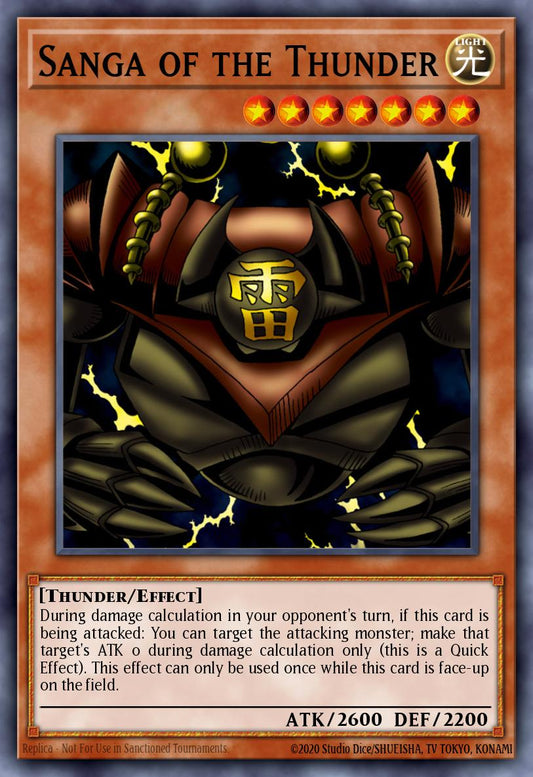 (224) YuGiOh TCG LCJW: Legendary Collection 4: Mega Pack Single: Sanga of the Thunder  Common