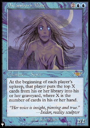 (036) Magic The Gathering The List Single: Dreamborn Muse  Rare