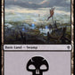 (259/269) Magic The Gathering Throne of Eldraine Single: Swamp (V.2) Holo Land