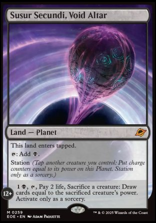 (259) Magic The Gathering Edge of Eternities: Promos Single: Susur Secundi, Void Altar (V.2)  Mythic