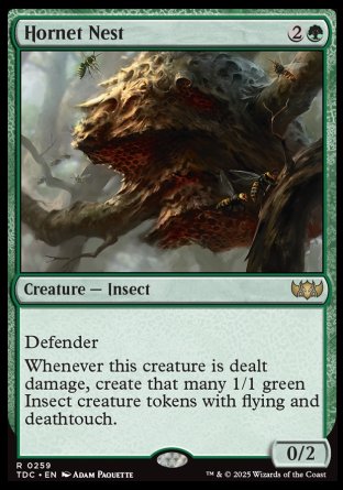(259) Magic The Gathering Commander: Tarkir: Dragonstorm Single: Hornet Nest  Rare
