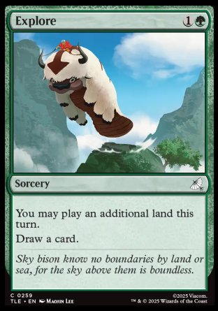 (259) Magic The Gathering Magic: The Gathering | Avatar: The Last Airbender: Eternal Single: Explore Holo Common