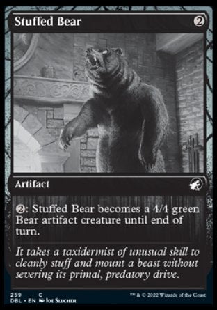 (259) Magic The Gathering Innistrad: Double Feature Single: Stuffed Bear Holo Common