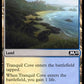 (259/280) Magic The Gathering Core 2020 Single: Tranquil Cove Holo Common