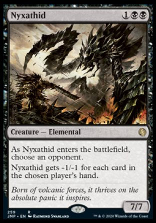 (259) Magic The Gathering Jumpstart Single: Nyxathid  Rare