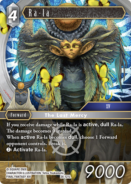 (121) Final Fantasy TCG Gunslinger in the Abyss Single: Ra-la (26-121) (V.1) Holo Legend