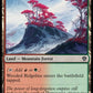 (260) Magic The Gathering Dominaria United Single: Wooded Ridgeline Holo Common