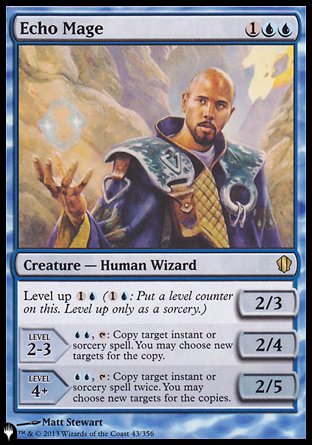(043) Magic The Gathering The List Single: Echo Mage  Rare