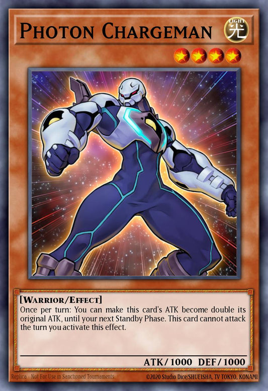 (189) YuGiOh TCG MP14: 2014 Mega-Tins Mega-Pack Single: Photon Chargeman  Common