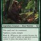 (261) Magic The Gathering Commander Legends: Battle for Baldur's Gate Single: Wilson, Refined Grizzly  Uncommon