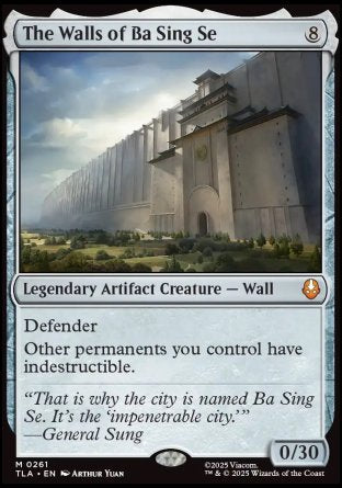 (261) Magic The Gathering Magic: The Gathering | Avatar: The Last Airbender: Promos Single: The Walls of Ba Sing Se  Mythic