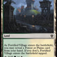 (262) Magic The Gathering Commander: Murders at Karlov Manor Single: Fortified Village  Rare