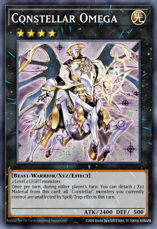 (059) YuGiOh TCG MP14: 2014 Mega-Tins Mega-Pack Single: Constellar Omega  Ultra Rare