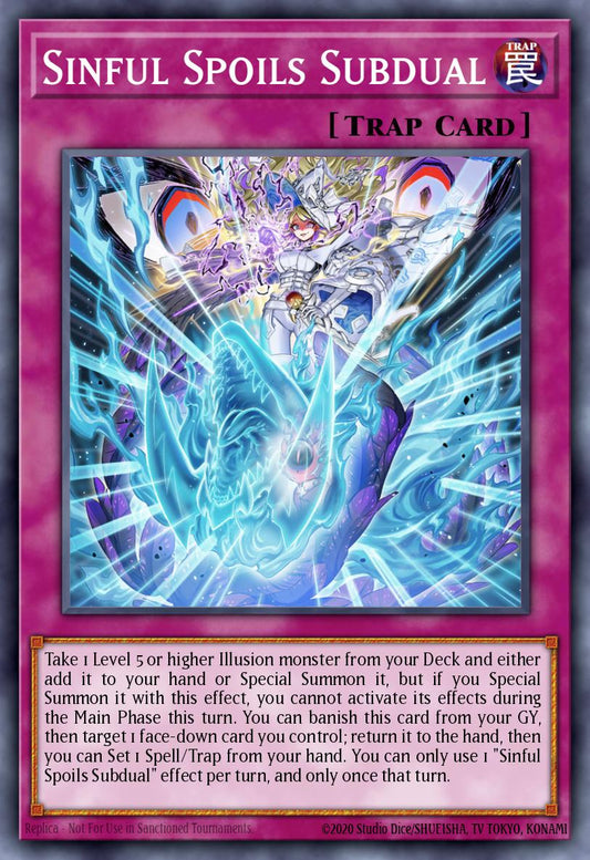 (074) YuGiOh TCG LEDE: Legacy of Destruction Single: Sinful Spoils Subdual  Common