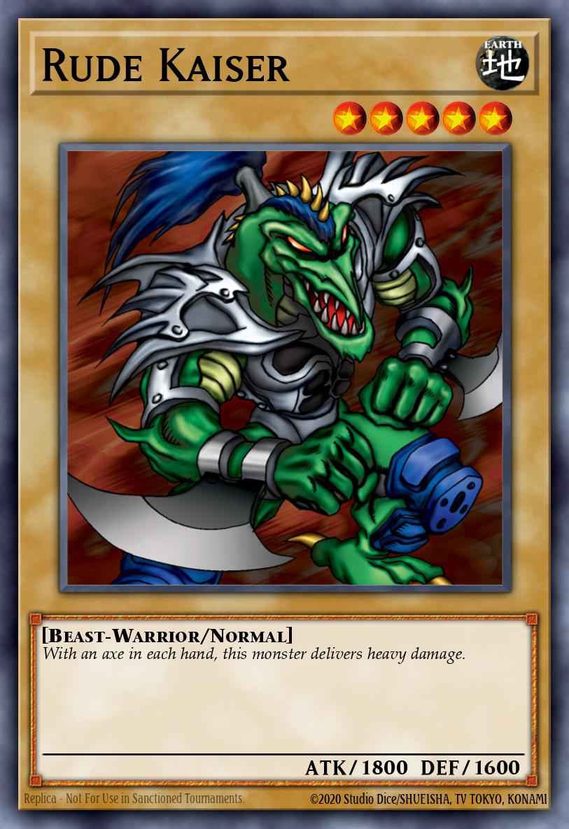 (004) YuGiOh TCG LCJW: Legendary Collection 4: Mega Pack Single: Rude Kaiser  Common