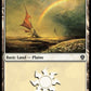 (263) Magic The Gathering Dominaria United Single: Plains (V.2) Holo Land