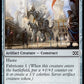 (263/332) Magic The Gathering Double Masters Single: Iron League Steed  Common