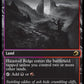 (263) Magic The Gathering Innistrad: Double Feature Single: Haunted Ridge  Rare