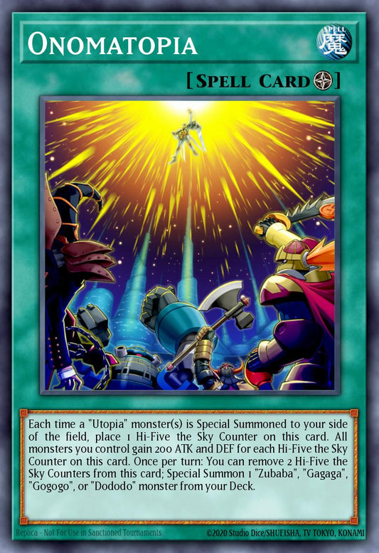 (163) YuGiOh TCG BLMM: Battles of Legend: Monster Mayhem Single: Onomatopia  Ultra Rare
