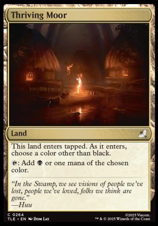 (264) Magic The Gathering Magic: The Gathering | Avatar: The Last Airbender: Eternal Single: Thriving Moor  Common