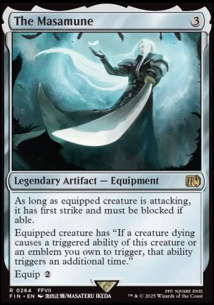 (264) Magic The Gathering Magic: The Gathering - FINAL FANTASY Single: The Masamune  Rare