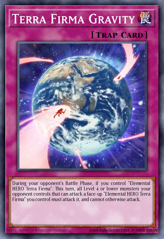 (013) YuGiOh TCG PP02: Premium Pack 2 Single: Terra Firma Gravity (V.1 - Super Rare)  Super Rare