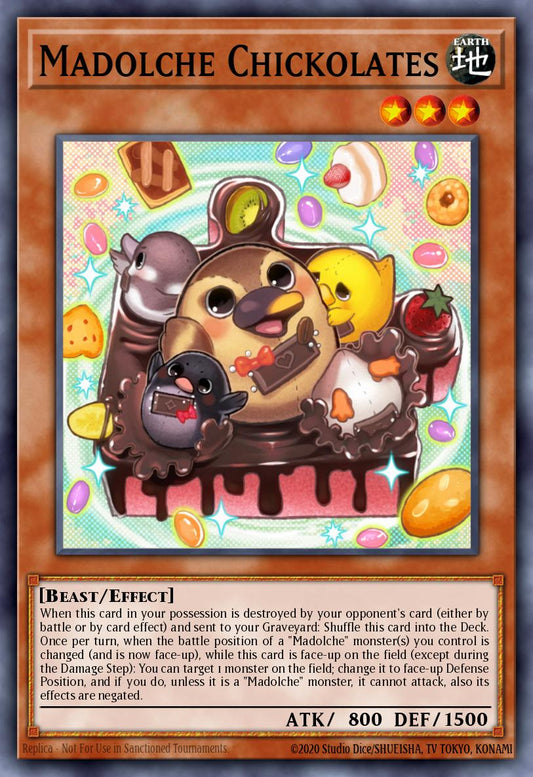 (125) YuGiOh TCG MP14: 2014 Mega-Tins Mega-Pack Single: Madolche Chickolates  Common