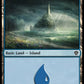 (265) Magic The Gathering Dominaria United Single: Island (V.1) Holo Land