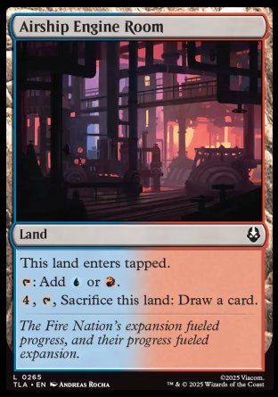 (265) Magic The Gathering Magic: The Gathering | Avatar: The Last Airbender Single: Airship Engine Room Holo Common