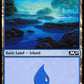 (265/280) Magic The Gathering Core 2020 Single: Island (V.1) Holo Land